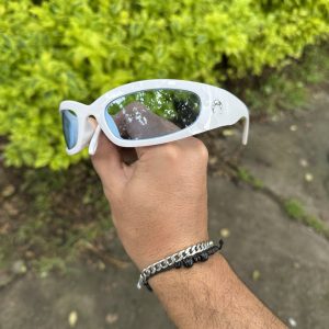 Gafas Luna Marco Blanco Lente Azul