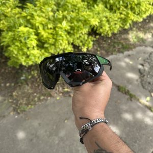 Gafas Oakley Negro/ VERDE LENTE NEGRO