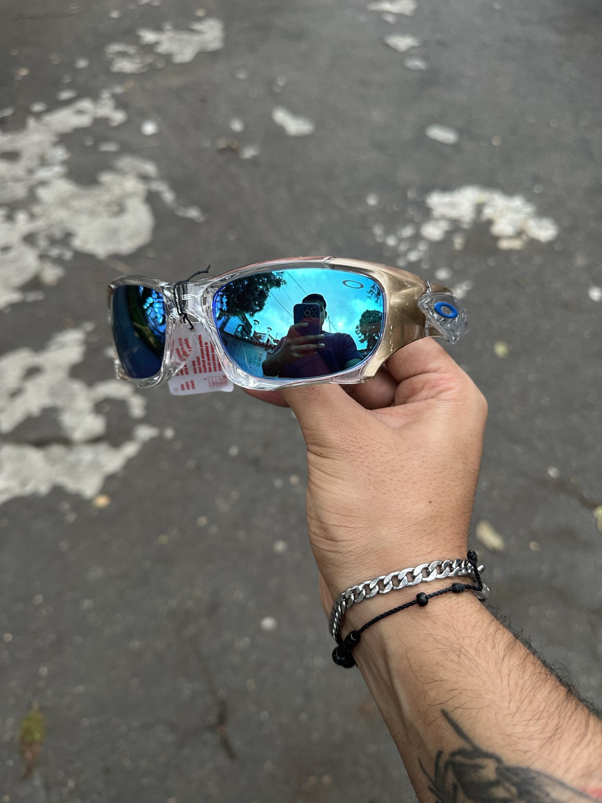6. GAFAS JULIETH AQUA MIRROR BLUE