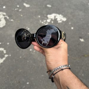 9. VERSACE MEDUSA EMPIRE ROUND BLACK OPS