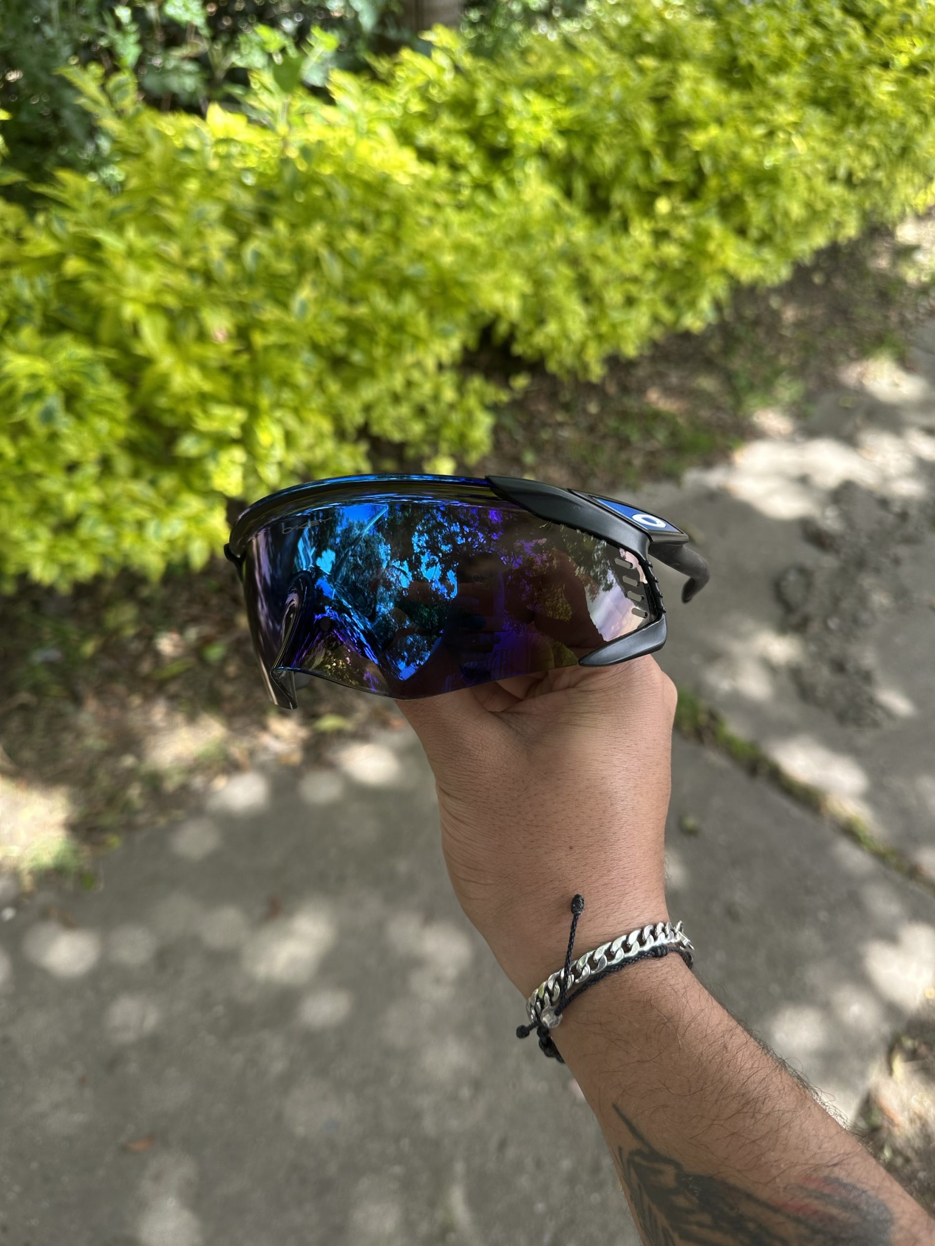 Gafas Oakley Kato Polished Black Priz Blue Ciclismo