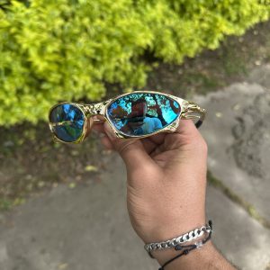 2. Gafas Oakley Juliet Gold Sapphire Blue