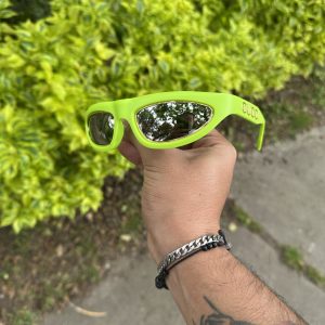 Gafas Gucci "Cyber Neon" Lime Green Shield