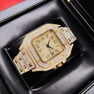 RELOJ CARTIER DIAMOND GOLD LUXE