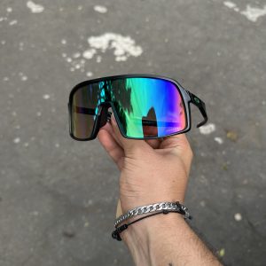 9. OAKLEY SUTRO MATRIX GREEN PURPLE